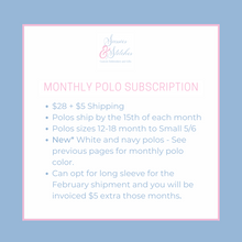 Load image into Gallery viewer, 3 Month Polo Subscription (Shipped)